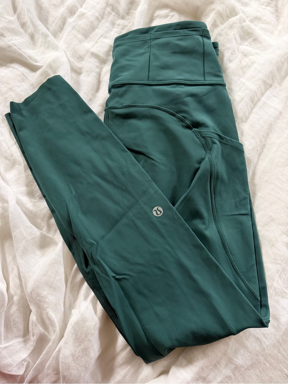 lululemon athletica Remixed Marine 5 pocket High-Rise Leggings
